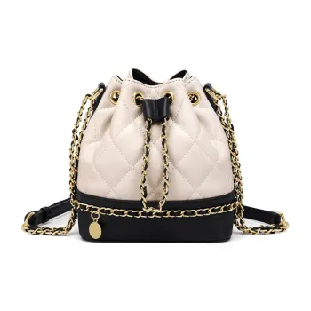 CinvaiKrose Shoulder Bags White Diamond Pattern