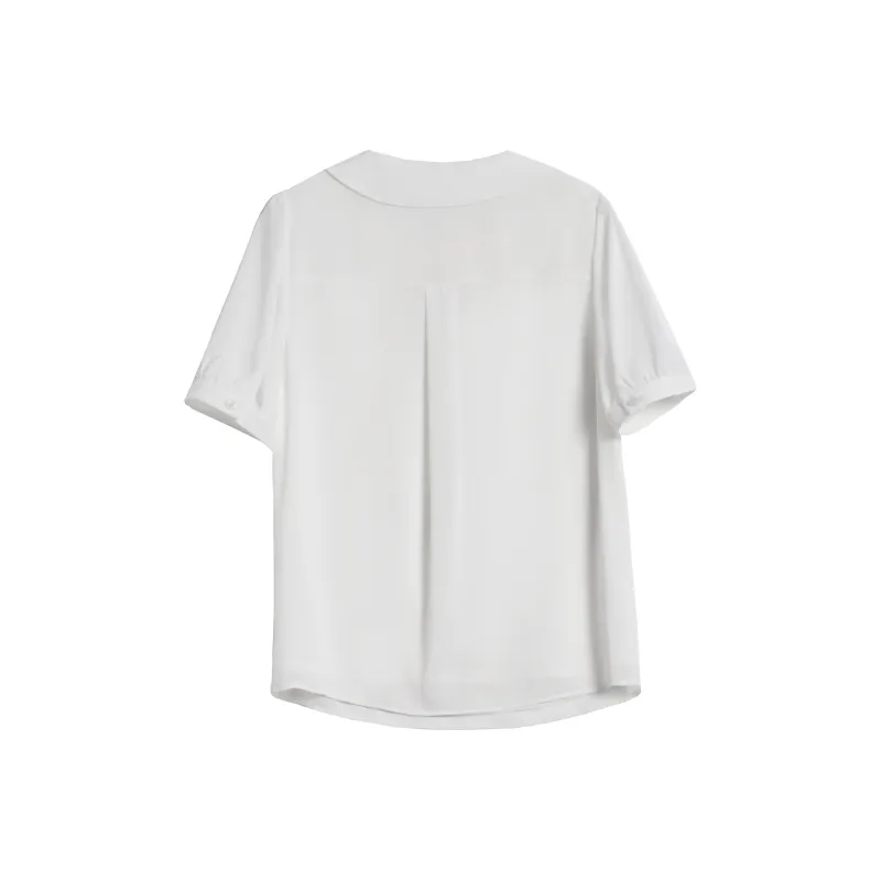 Mambe Shirts Women's White-1
