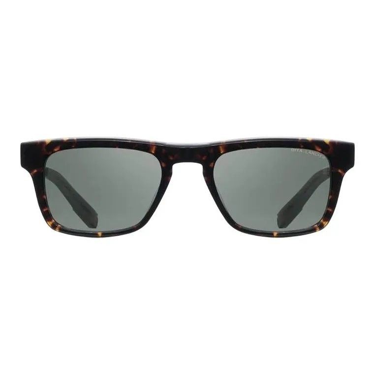 DITA Acetate Rectangular Sunglasses Unisex Tortoiseshell-1
