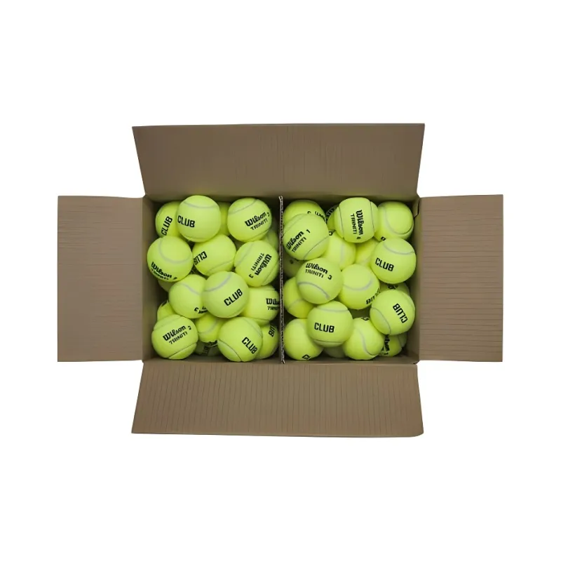 Wilson Triniti Club Tennis Balls Sponge Ball Yellow-1
