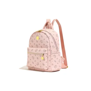 ZUOFEIFAN PU Backpack Women's Beige/Pink/Black/Brown