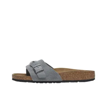 Birkenstock Oita Braided EVA Abrasion Resistant Slide Slippers Women's Gray
