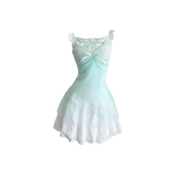 Fashion Comfortable Sea Salt Elf Style Vacation Skirt Set Women's