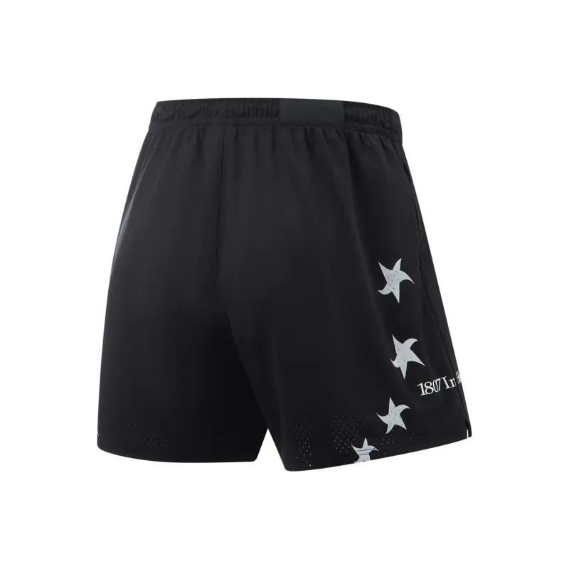 LiNing x 1807 LIANMINGKUAN BadFive Basketball Shorts Men's Black-1