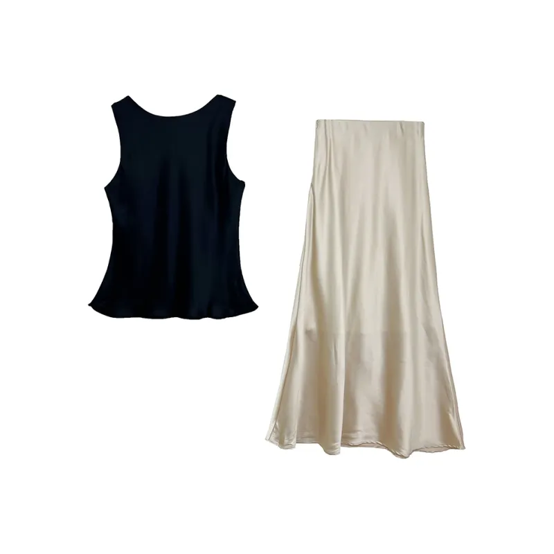 Icicofficial Two Piece Skirt Sets Women's-1