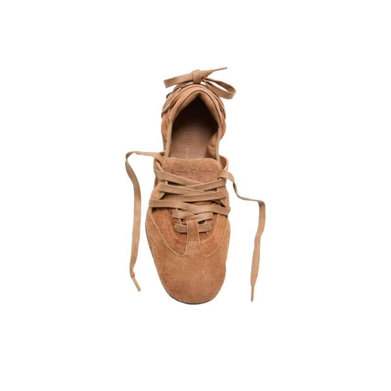 Acne Studios Casual Single Shoes Women's Brown-3