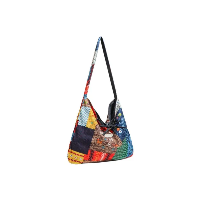 NX DOUGHNUT Canvas Tote Bag, Shoulder Bag Women's Multicolor-2