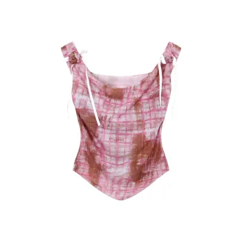 MIMOSA CHUR Tank Tops Women's Pink