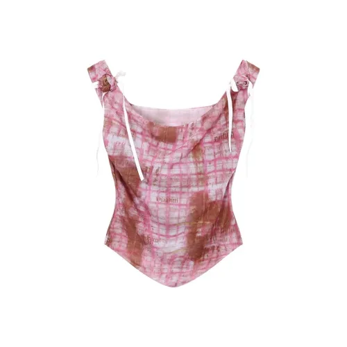 MIMOSA CHUR Tank Tops Women's Pink