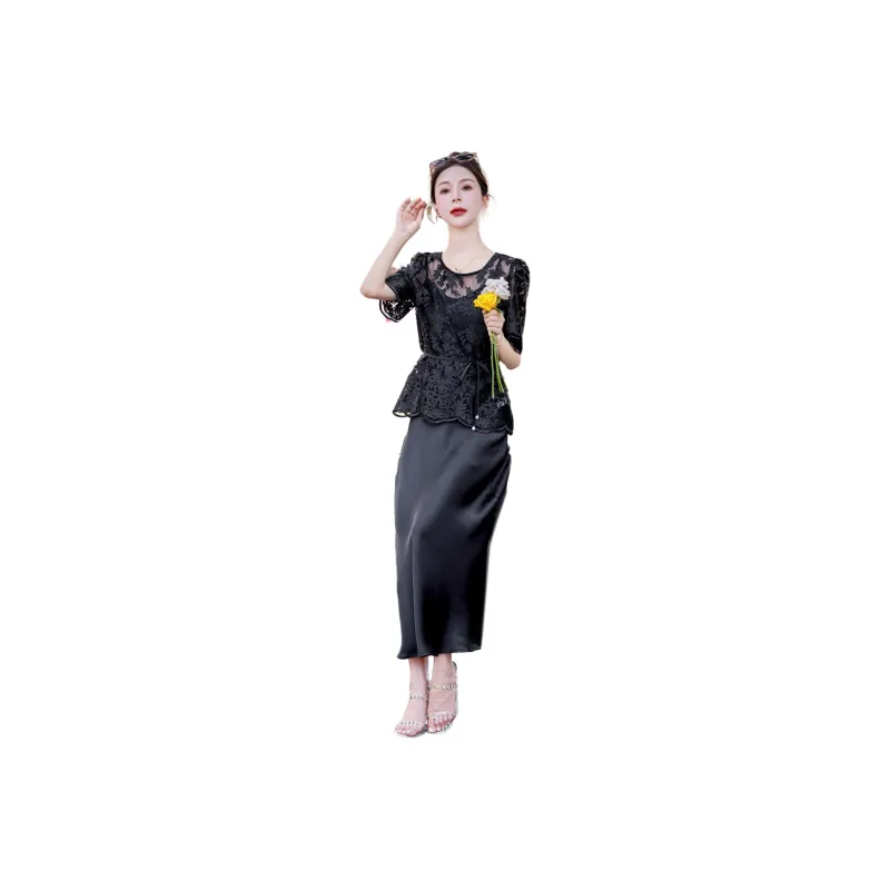 TEME Two Piece Skirt Sets Women's-2