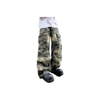 KVIV Jeans Unisex Camouflage 