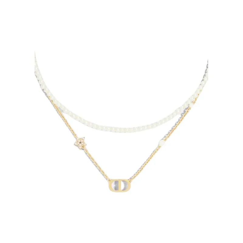 DIOR Metal Necklaces Women's Gold-0