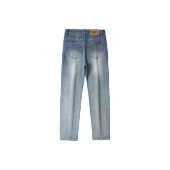SNOW FLYING Jeans Unisex Light Blue