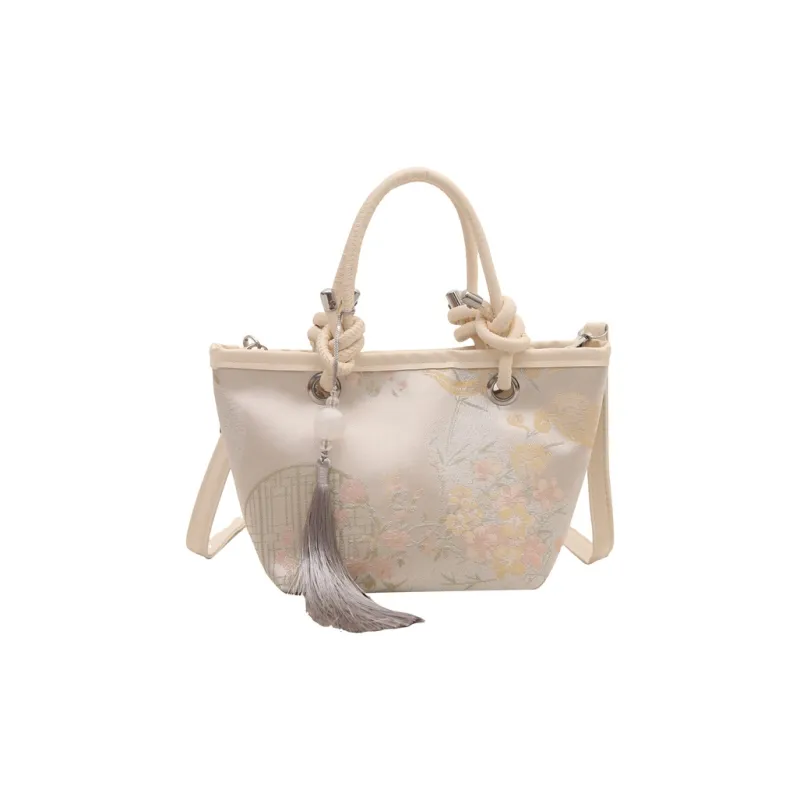 TOUTSEUL YOLO PU Shoulder Bag, Crossbody Bag, Handbag Women's Ecru/Pink/Khaki-10