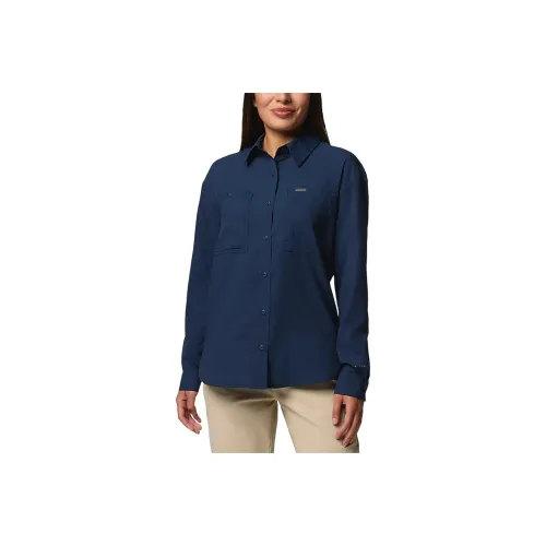 Columbia Silver Ridge Shirt Women's Marine Blue