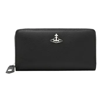 Vivienne Westwood Leather Wallet Women's Black