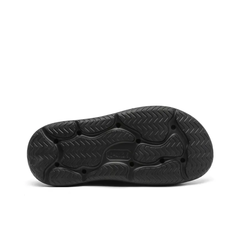 Ignition Beach Sandals Men Black/White-4