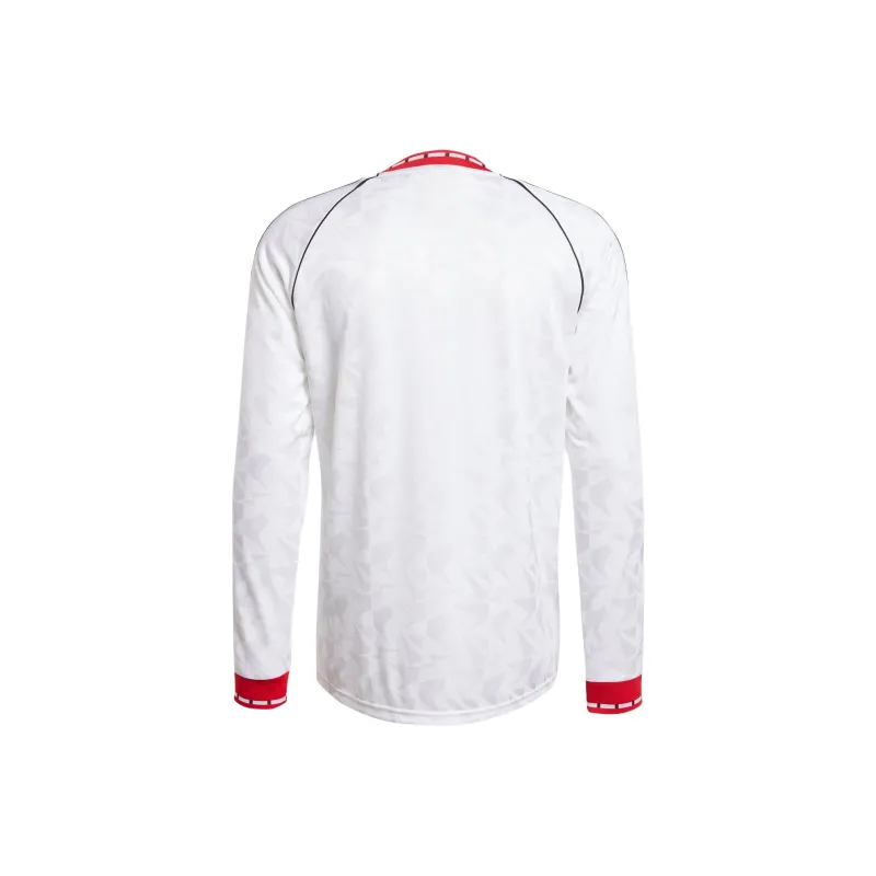 Adidas Originals Manchester SS25 UNITED '91 AWAY JERSEY Soccer Jersey Men's White/Red-1