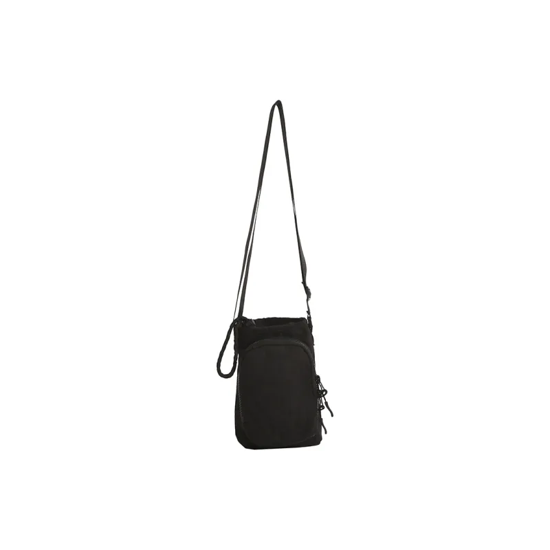 Travel Nylon Fabric Crossbody Bag, Shoulder Bag Unisex Black/Blue/Green/Gray/Pink-0