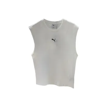 PUMA Tank Tops Men White