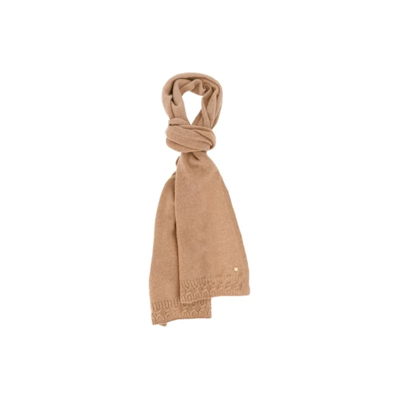 HELEN KAMINSKI Cashmere Knit Scarves Women's Brown-1