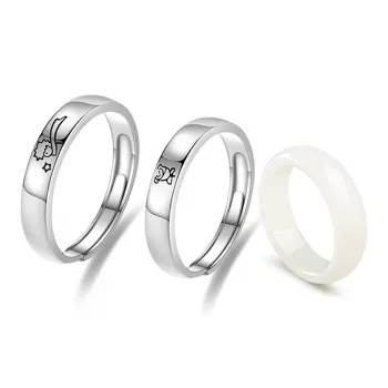 JINGFAN Bodhi Root Rings Unisex
