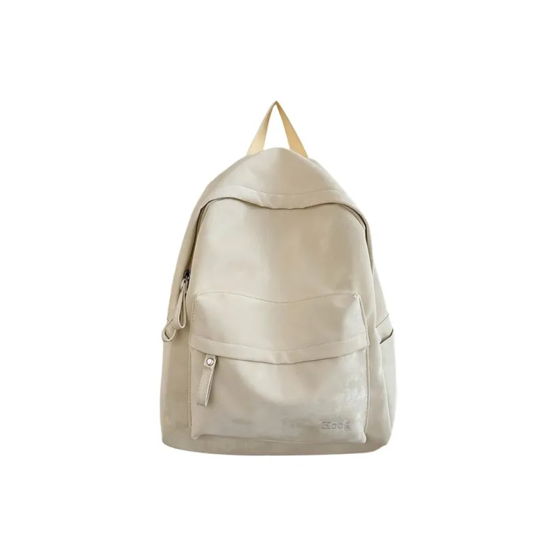 Yalu PU Backpack Regular Unisex White/Silver/Black/Blue/Pink-28