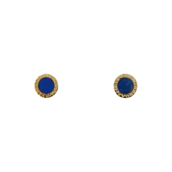 BVLGARI 18kt Yellow Gold BVLGARI BVLGARI Lapis Lazuli Earrings