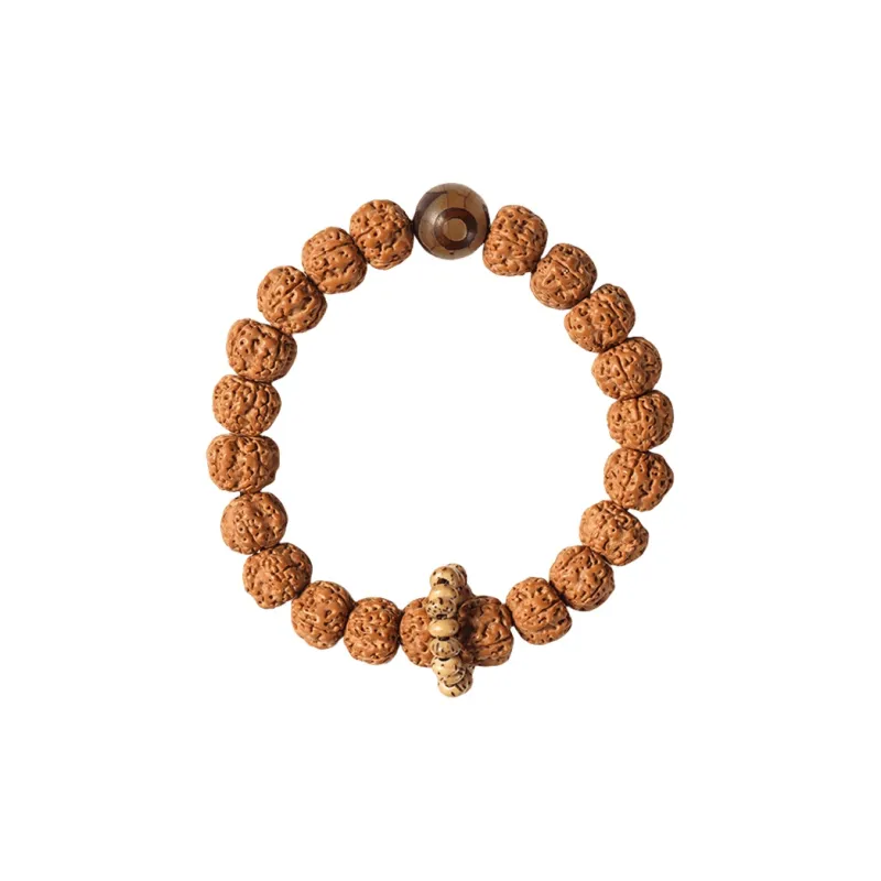 Zhiyi King Kong Bodhi Seeds Bracelets Unisex-4