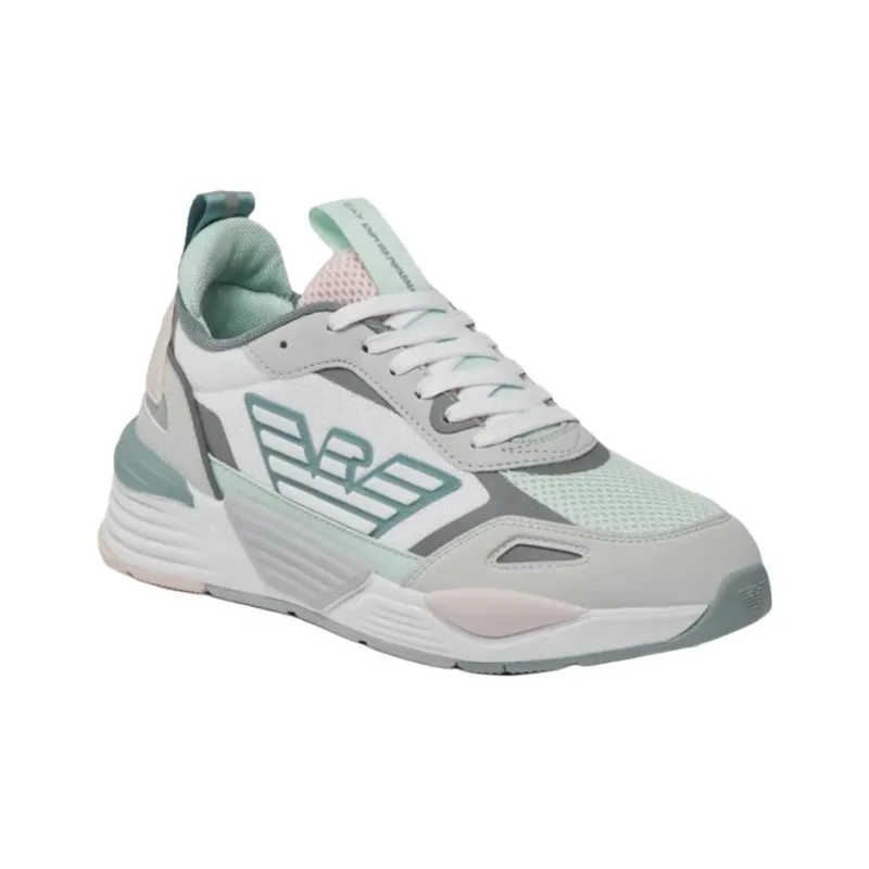 EMPORIO ARMANI EA7 Low Top Casual Shoes Women's Gray-2