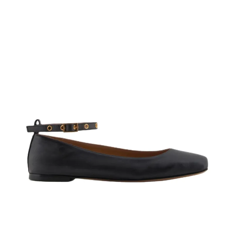 EMPORIO ARMANI Casual Single Shoes Women's Black-1