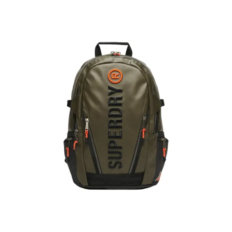 SUPERDRY Polyester Backpack Regular Men's Olive Green-0
