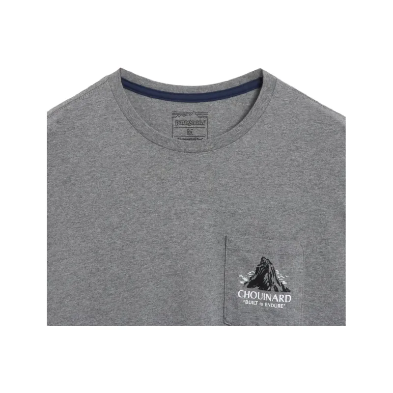Patagonia T Shirts Men Gray-2