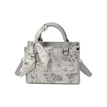 Yalu PU One Shoulder Handbag Women's Gray/Pink/Blue