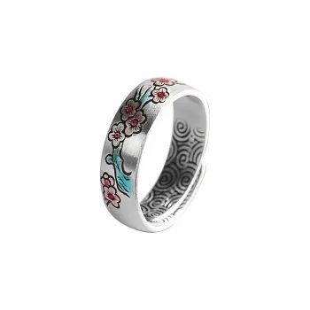 BKBU 999 Fine Silver Rings Unisex