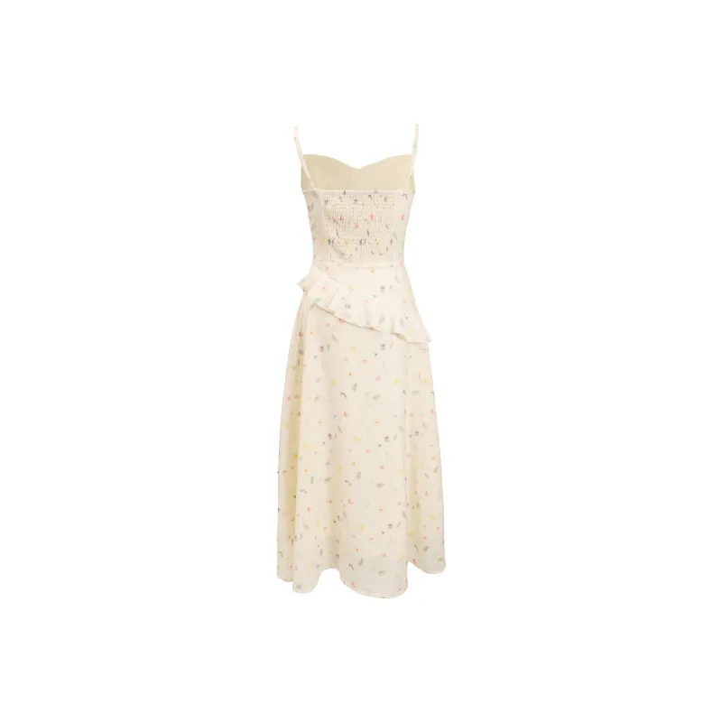 NTOT Slip Dresses Women's Yellow-1