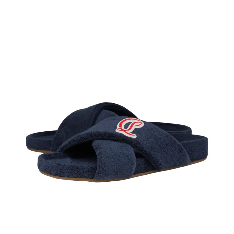 CL LUBOTING Slide Slippers Men's Marine Blue-2
