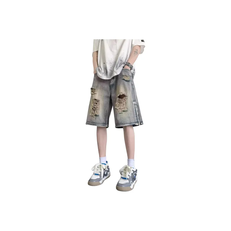 Struggle Vintage95 Denim Shorts Unisex-0