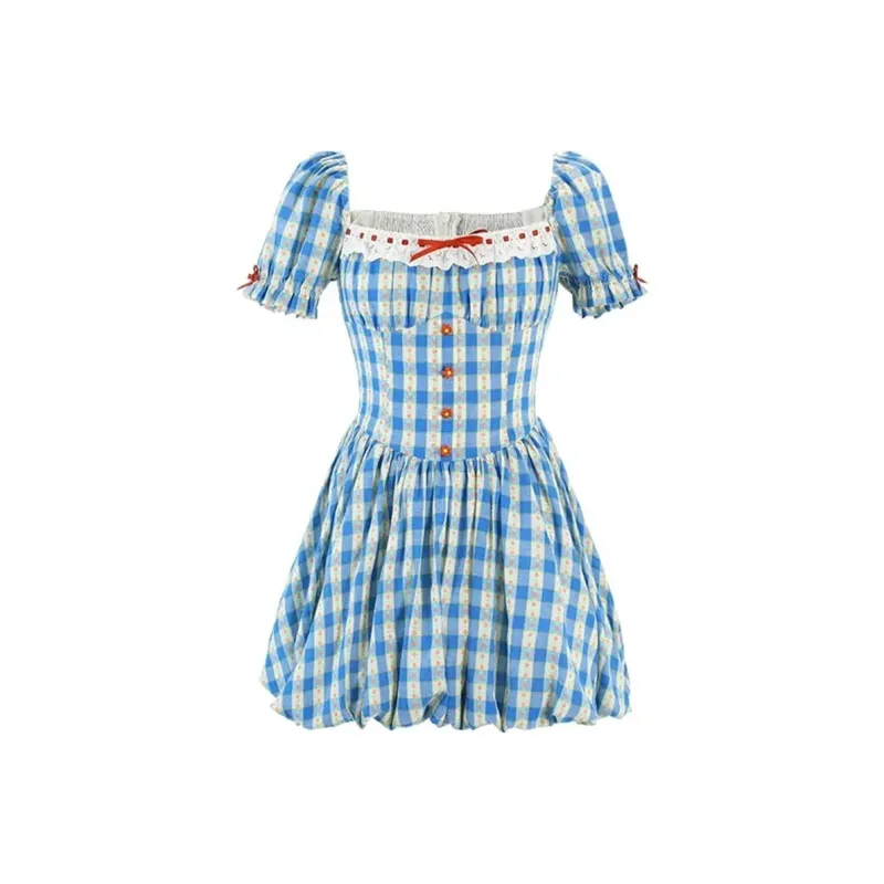 Peaches Peaches Short Sleeved Dress Women's-14
