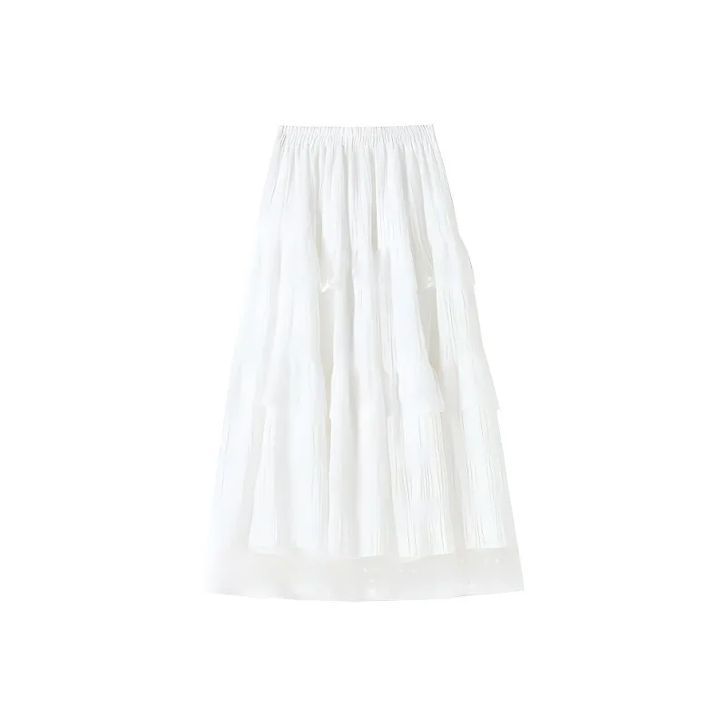 XIANSINIAO Casual Long Skirt Women's-7