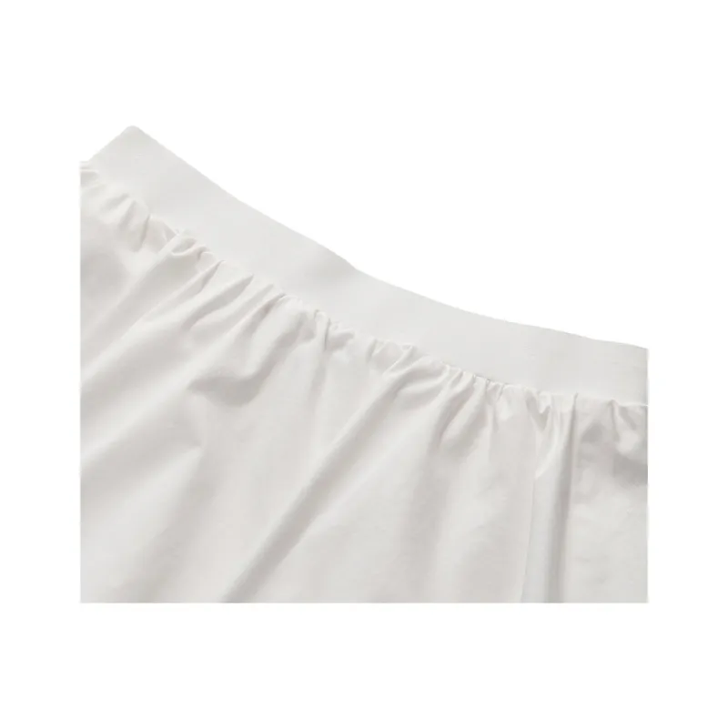 FILA FUSION Casual Short Skirts Women's Milk Mist White WT-2