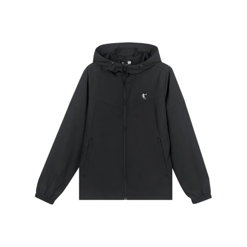QIAODAN Trench Coat Women's Black-0