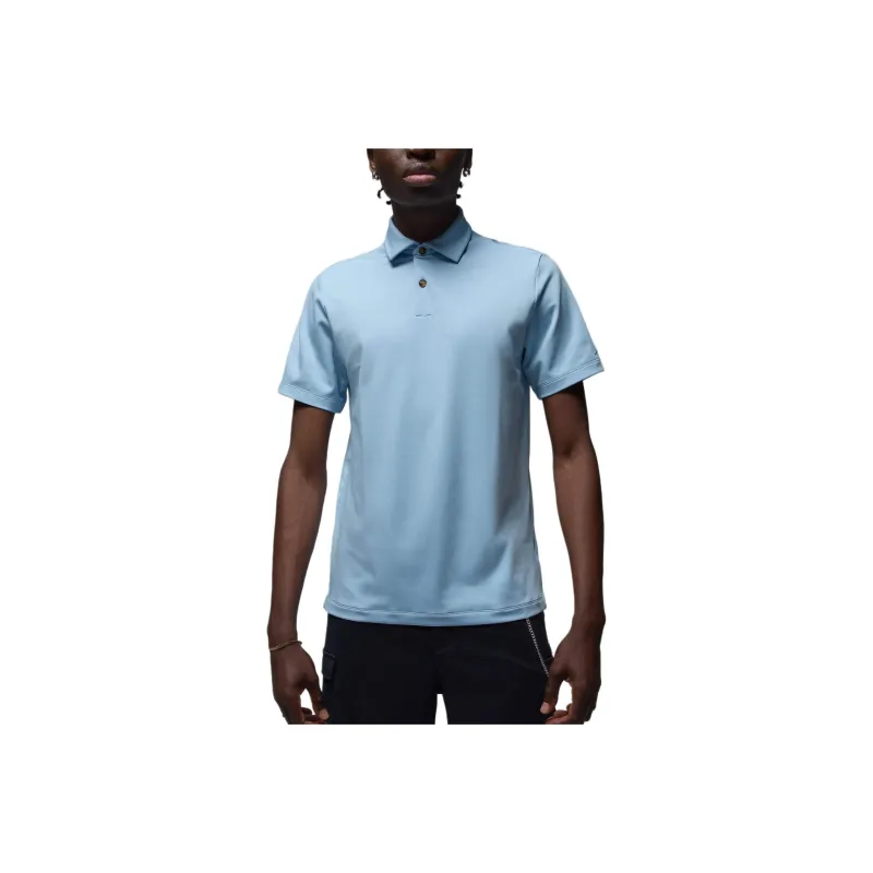 Jordan Sport Polo Shirt Men's Light Armory Blue/Light Armory Blue-0