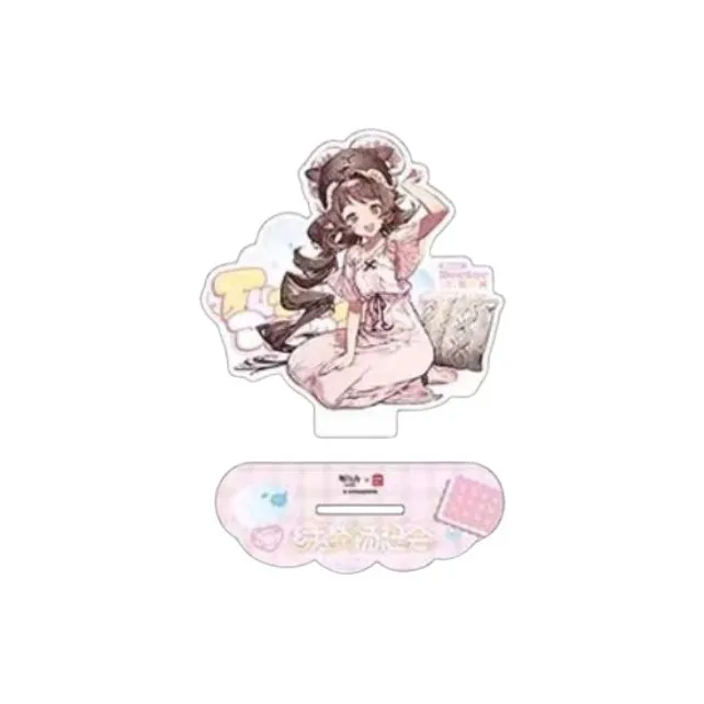 MINISO x Arknights Eyjafjalla, Angel, Amiya, Aqua Moon, Yu Velvet Dream Fantasy Conference Acrylic Stands-6