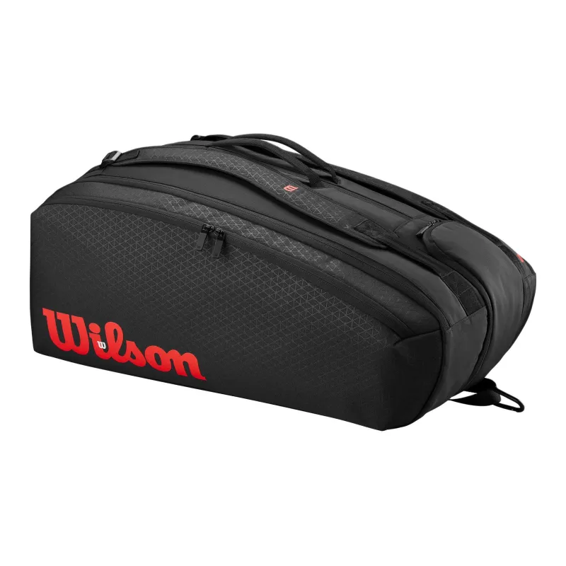 Wilson Tennis Racket Bags Polyester Unisex Black-1