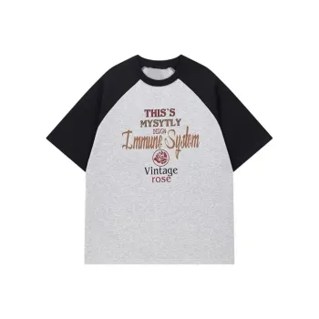 GOSO T Shirts Women's Gray & Black