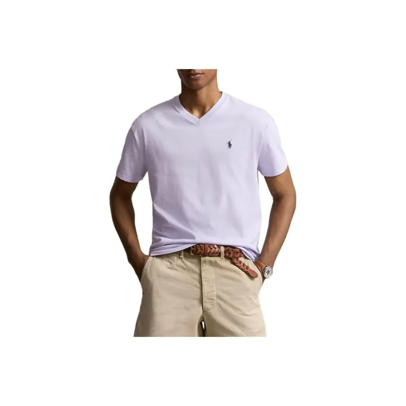 Polo Ralph Lauren SS25 T Shirt Men's Light Purple-0
