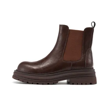 AOKANG Chelsea Boots Women's Brown