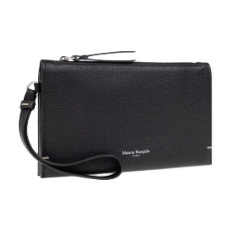 Maison Margiela Calfskin Clutch Men's Black-2