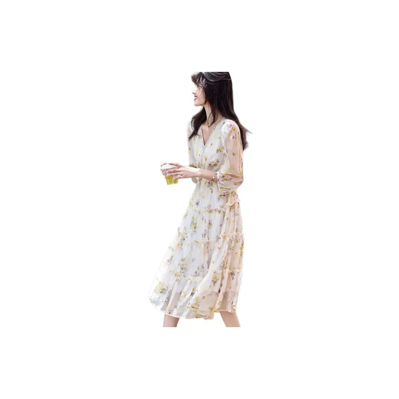 A Paradise For Awakening Long Sleeved Dress Women's-0
